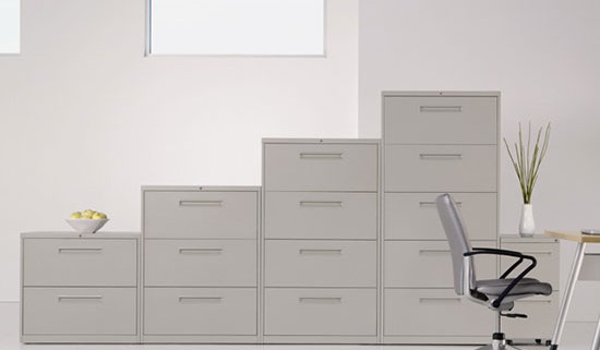 Haworth V Series Storage