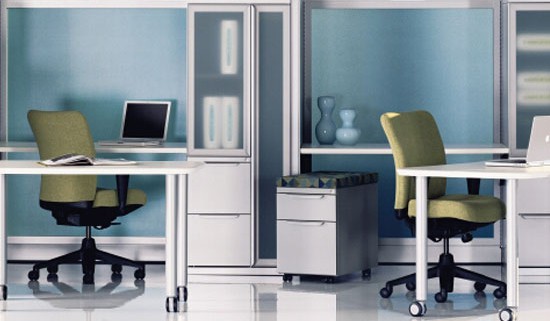 Haworth V Series Storage