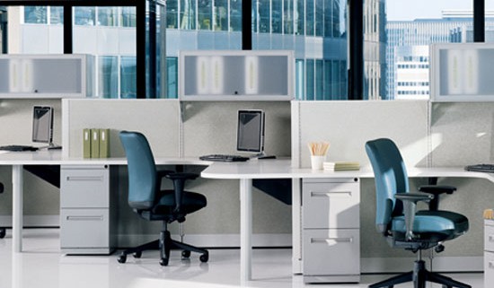 Haworth V Series Storage