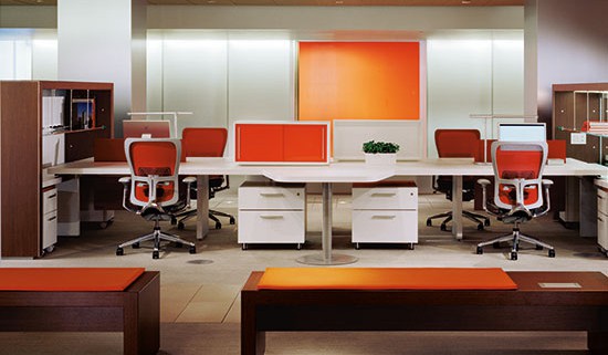 Haworth Patterns Desks