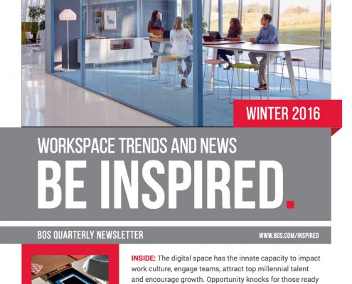 Be Inspired Winter 2016 Newsletter