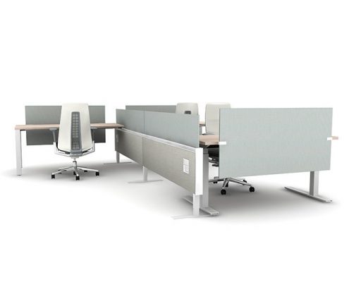 Haworth Compose Connections Non-Panel System Solution