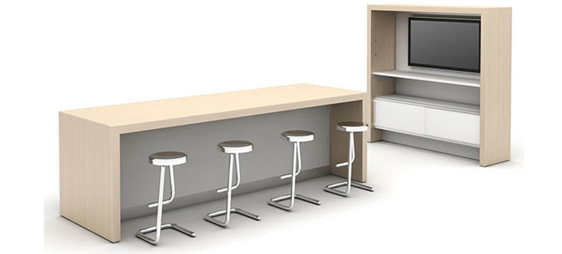 Standing-Height Worksurface