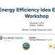 Energy Efficiency Idea Exchange Workshop