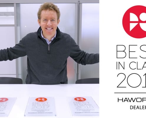 Haworth Best in Class Dealer Award 2019