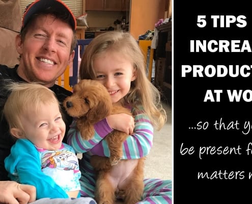 5 Tips for Increasing Productivity at Work