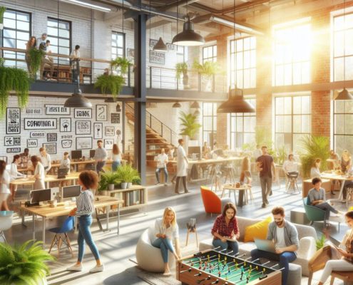 AI - Office With a Strong Workplace Culture