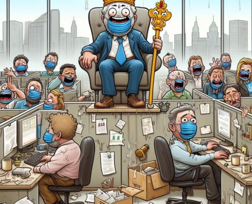 AI - Office With a Weak Workplace Culture