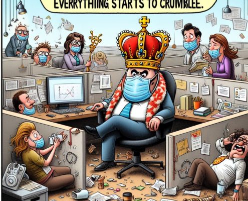 AI - Office With a Weak Workplace Culture