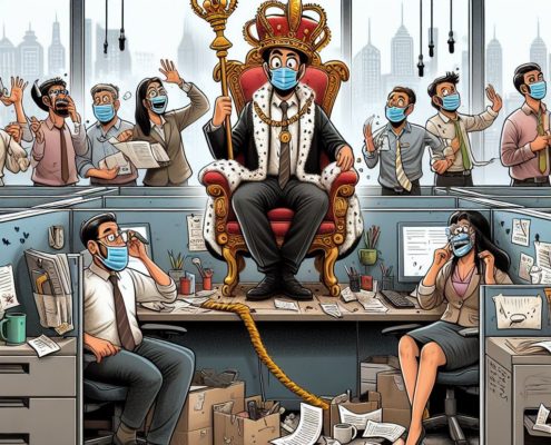 AI - Office With a Weak Workplace Culture