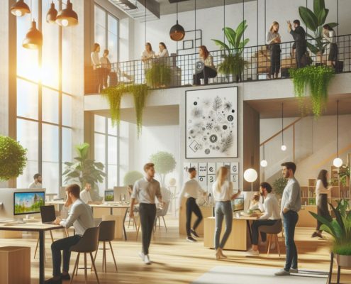 AI - Office With a Strong Workplace Culture