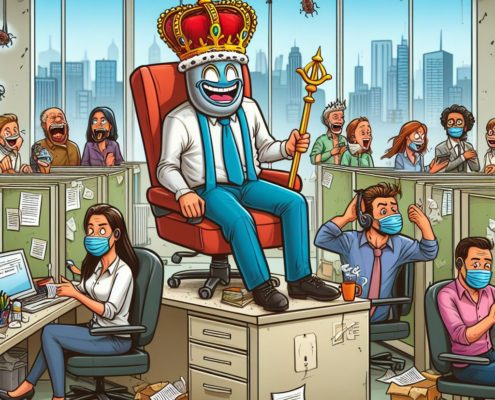 AI - Office With a Weak Workplace Culture