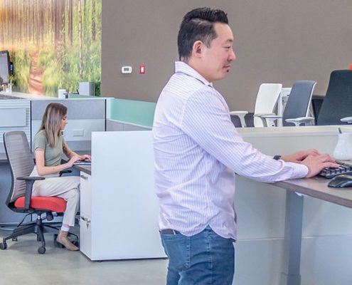 Modern Workplace Series - Height Adjustable Work Surfaces