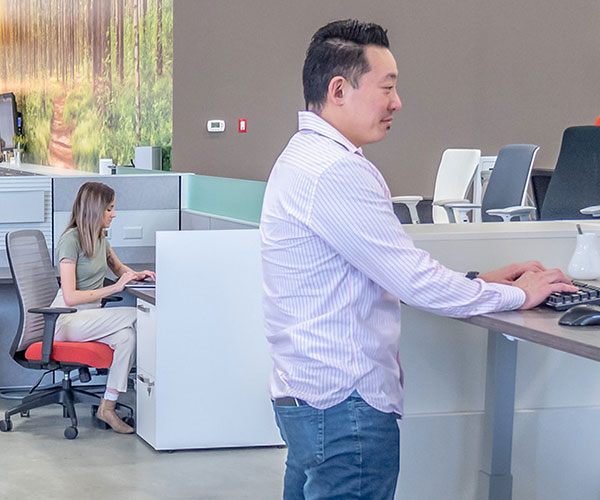 Modern Workplace Series - Height Adjustable Work Surfaces