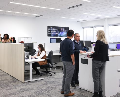 GE Healthcare Ultrasound MR Building