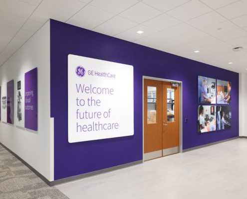 GE Healthcare Ultrasound MR Building